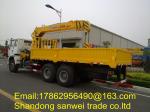 6x4 371hp 5 Ton Boom Truck Crane With XCMG Arm HW19710 Transmission ZZ1257N5841W