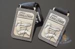 Die Cast 3D Relief Medals For Club / Figure Sandblast Background