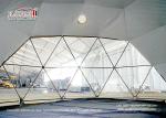 3-60M Big Glamping Geodesic Dome Tents With Self - Cleaning Ability