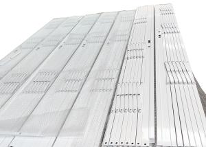 Wholesale White Aluminium Expandable Security Doors Powder Coating Single Slam Lock from china suppliers
