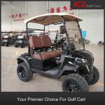 Plastic Cover 2 Seater Electric Golf Buggy Hunting Cart With CE Certificate