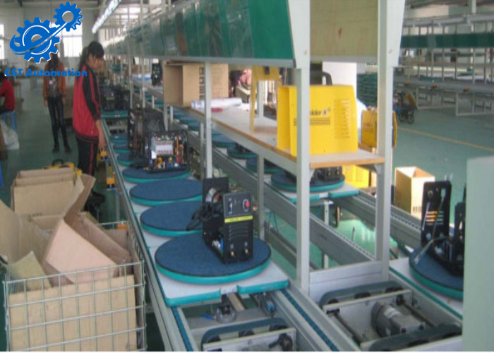 LED / TV Mobile Assembly Line Equipment 2-10 m/min Aadjustable Speed