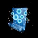 Indoor Flexible Transparent LED Screen Glass Film Crystal LED Display Adhesive
