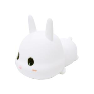 Wholesale Soft Silicone Rabbit Bunny Night Light Mini LED Light for Bedroom and Children's Room from china suppliers