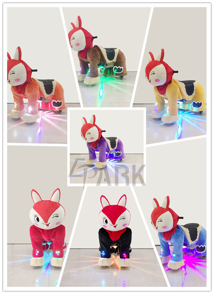 Adult Or Kid Riding Toys Plush Animal Electric Scooter L95* W60* H80 CM