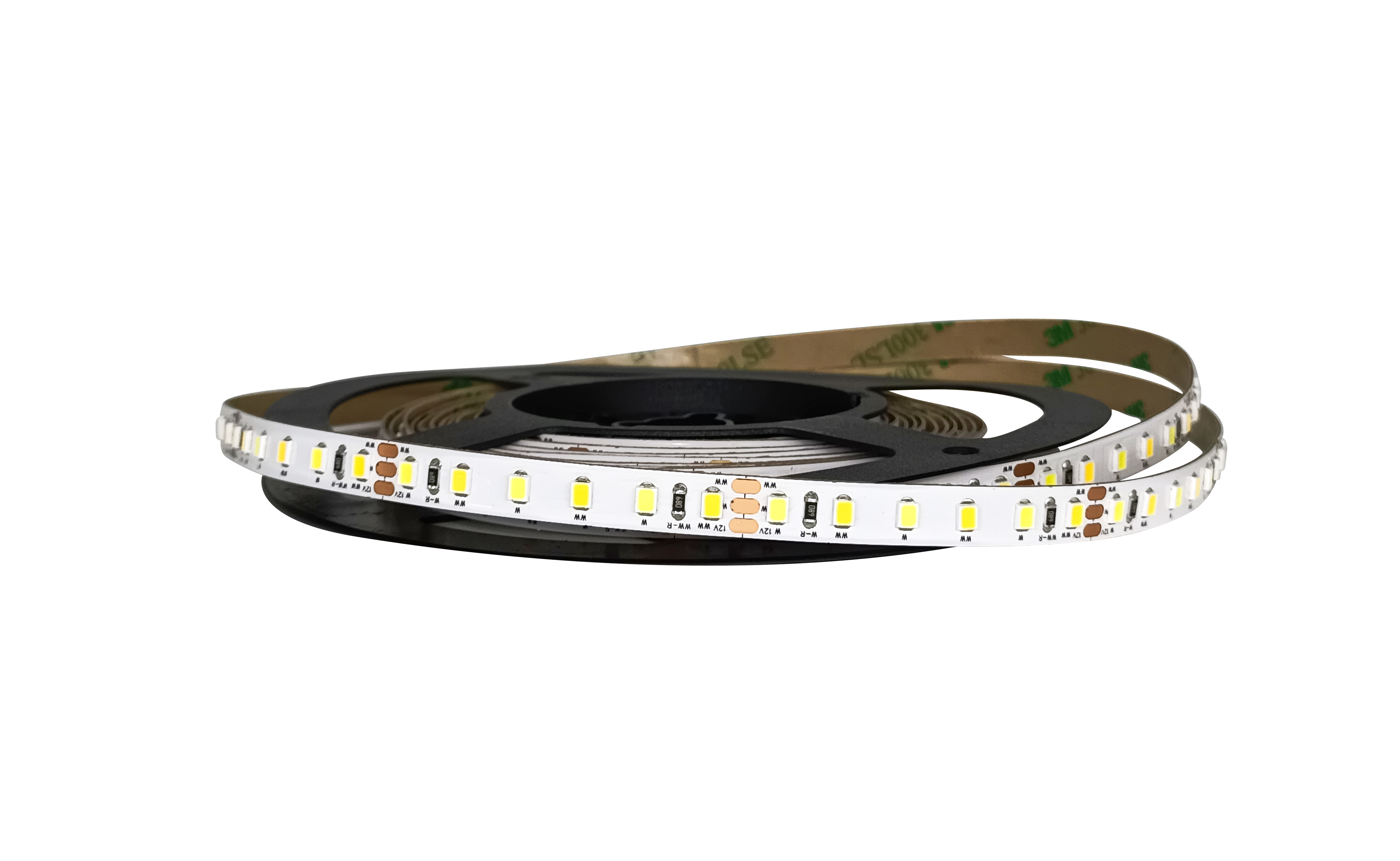 12V 120 Lamp SMD 2835 LED Strip Ultra Narrow Plate Width 5mm Warm White / Cold White Light