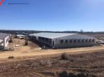 KXD Prefabricated Piggery Shed Steel Structure Metal Goat Barn Onsite Installati