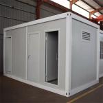 Galvanized Steel Frame Luxury Flat Pack Container House for Residential Living