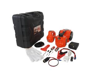 Wholesale DINSEN The Professional 5 In 1 Car Repair Tool Kit With Electric Jack And Electric Impact Wrench DSTZ05-LB from china suppliers