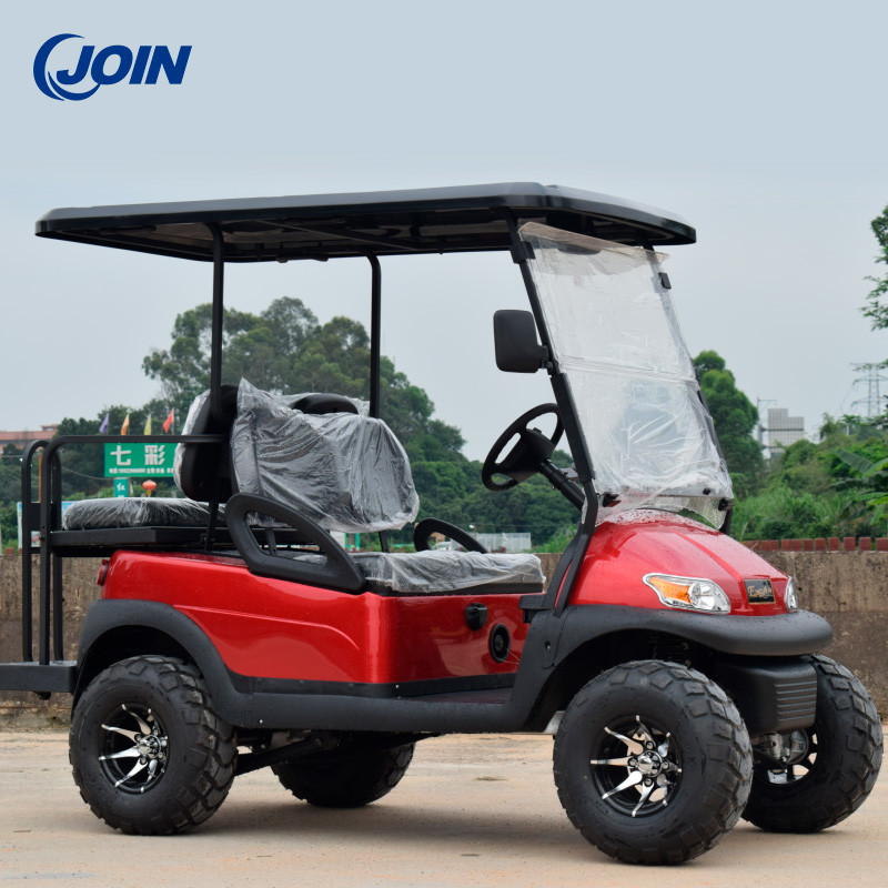 Hunting Golf Buggy Golf Cart Lift Kits Set Up Iron Black Color