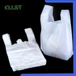 Pure Polylactic Acid Biodegradable Shopping Bags For Hotel / Restaurant