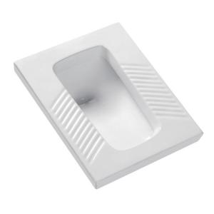China Portable Ceramic Anti Odor Squat Pan Toilet Floor Mounted Wc S Trap on sale