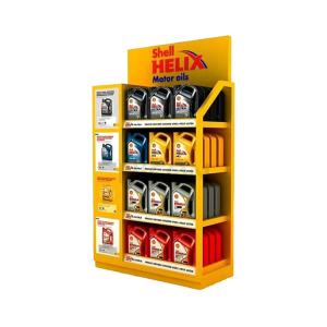 Wholesale Custom Metal Store Shelving Can Oil Motor Oil Display Rack For Sale from china suppliers