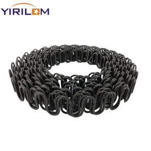 China Customized Size Black Paint 3.0mm Steel Upholstery Round Sofa Zigzag Spring on sale