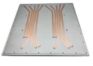 Wholesale OEM Aluminum Cooling Block Custom Copper Pipe Liquid Cooling Cold Plate Water Cooling Block from china suppliers