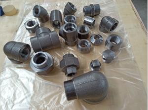 Wholesale Hot Dipped Galvanized Fitting ASME B16.11 ASTM A105 Elbow Cap Tee 3000LB from china suppliers