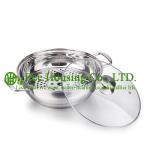 Stainless steel cookware/induction cooking pot / steamer pot/soup/mini pot