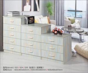 Wholesale Light Color MDF Chest Of Drawers , Home Chest Of Drawers Optional Dimensions from china suppliers