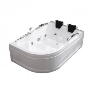 Wholesale Round Acrylic Whirlpool Bathtub With Waterfall And Air Massage from china suppliers