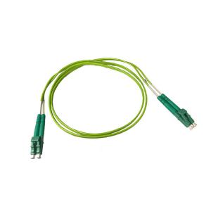 Wholesale Duplex LC OM5 Patch Cord Multi Mode Lemon Green 50/125um from china suppliers