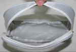 Clear PVC Plastic Cosmetic Organizer Bag With Zipper For Storage Customized