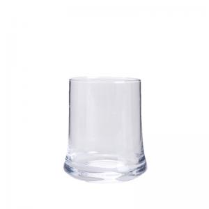 China Rocks Custom Old Fashioned Whiskey Glasses 11OZ 8.3cm Bottom Diameter on sale