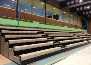 Wholesale Powered Telescopic Arena Stage Seating With Anatomically Contoured Seat Surface from china suppliers