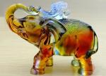 High End Home Decorations Crafts Elephants Figurine Statue For Office / Home