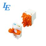 CAT5E CAT6 RJ45 UTP Toolless 180° Ethernet Keystone Jack