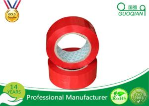 Wholesale Red Cargo Wrapping BOPP Adhesive Tape Biaxially Oriented Polypropylene Packaging Tape from china suppliers