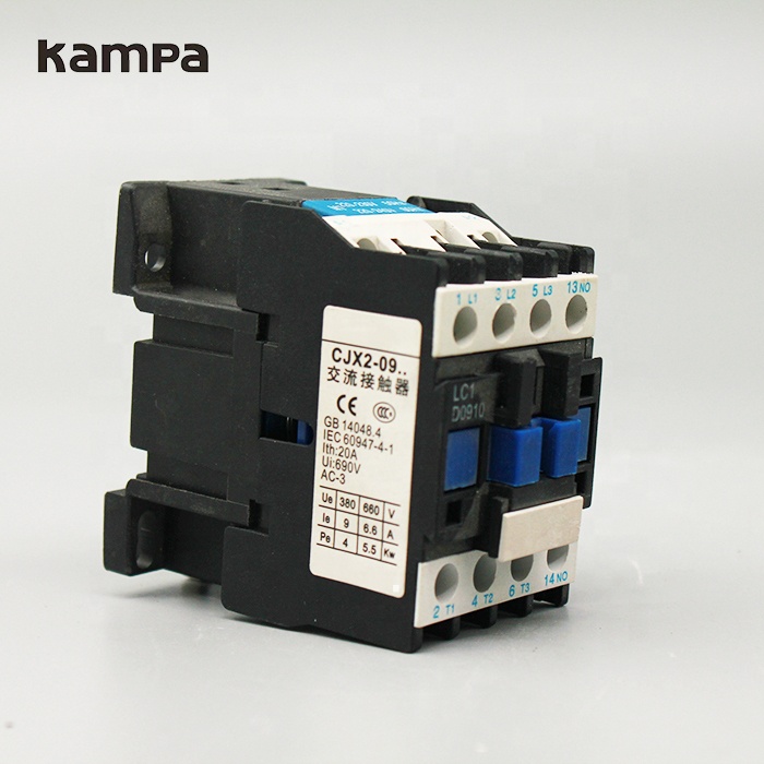 High quality 110VAC AC Contact CJX2-0910 / LC1-D0910 9A Switch