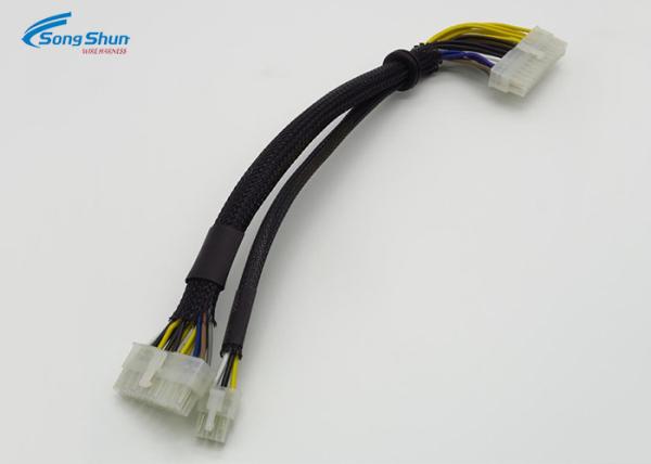 Customized Length Auto Electrical Wiring Harness Simple Power Supply Home
