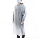 High quality level 2 waterproof cpe surgical isolation gown for export