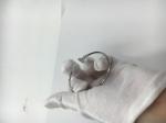 T Wire Bracelet 18K Gold Jewelry White Gold With Round Brilliant Diamonds