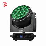 19*40W Beam Spot Wash Moving Head Stage Light IP20 High Brightness For Wedding