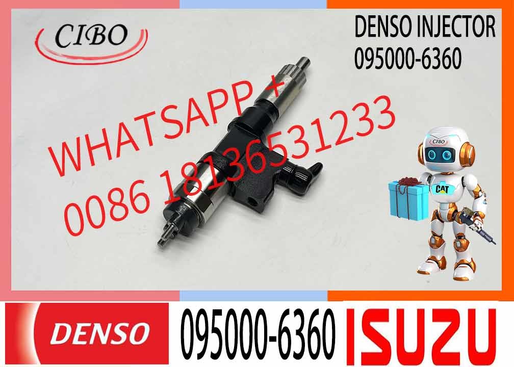095000-6360 Fuel Injector Assembly 8-97609788-0 095000-5360 095000-5471 For ISUZU 4HK1 6HK1