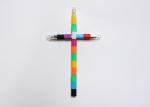 non-sharpening pencil Advertising stationery colorful 9 bullets push pencil