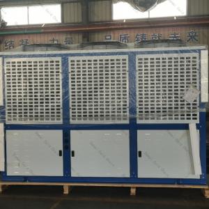 Wholesale Customized Aluminum Air Cooler Condenser With Copper Tube / Axial Fan from china suppliers