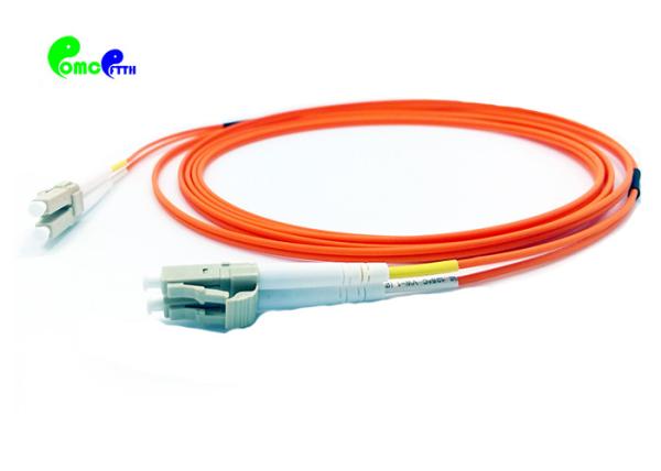 3M Orange Multimode LC - LC Fiber Optic Patch Cable OM2 50 / 125 Duplex 2mm LSZH
