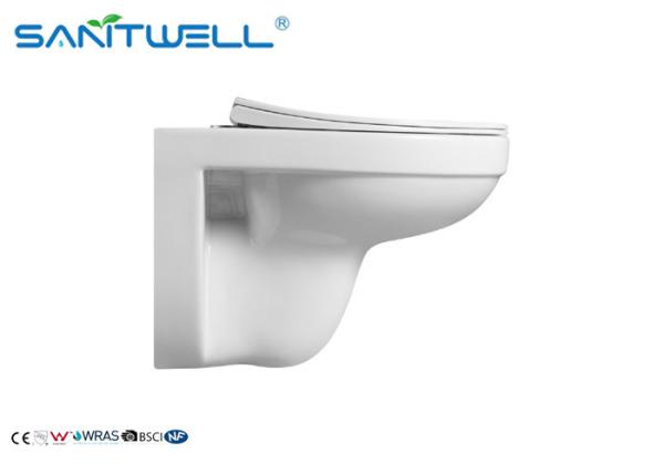 Professional White Water Saving Wall Mounted WC Ceramic European Wall Hung