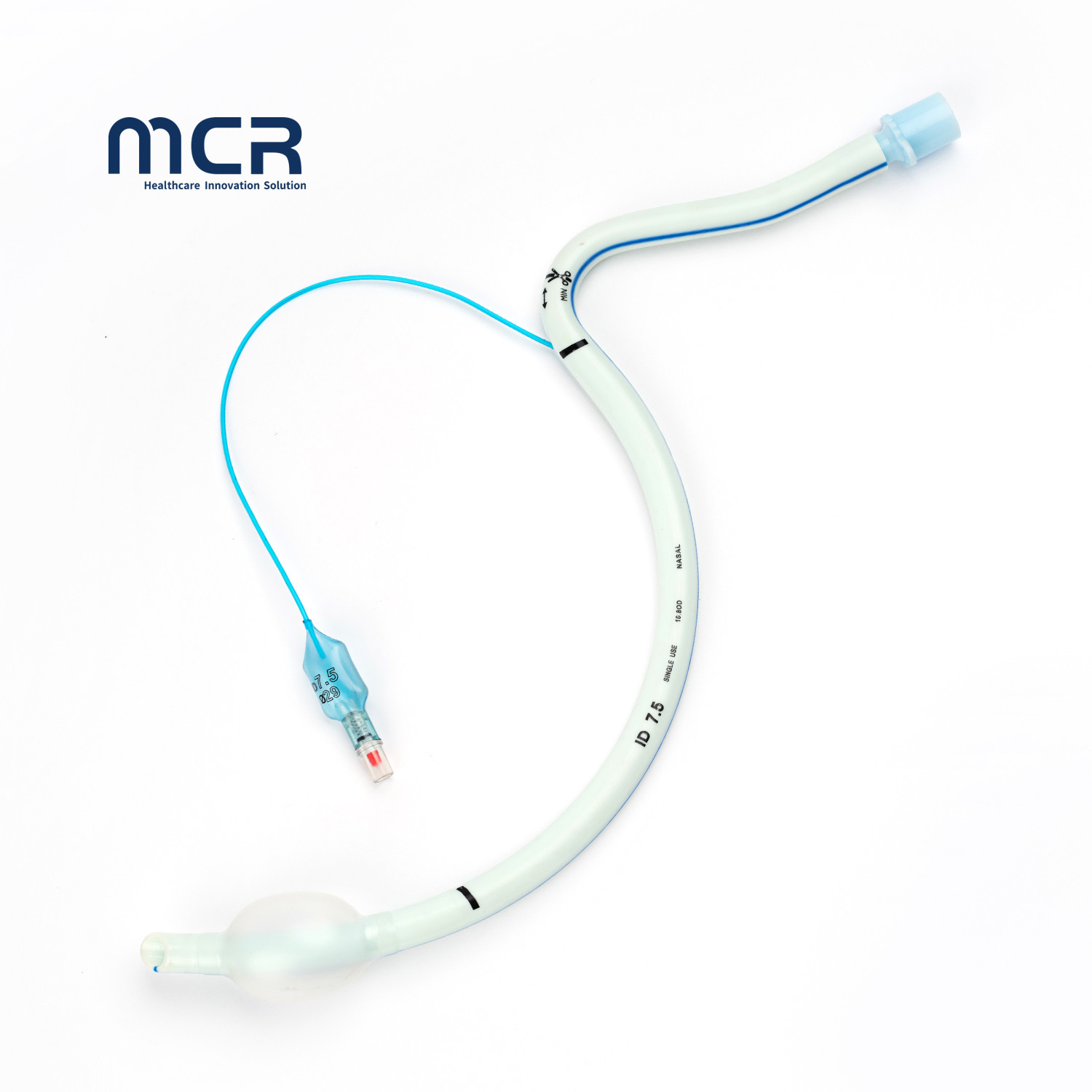 Cuffed Or Uncuffed Oral Nasal PVC Endotracheal Intubation Preformed Tube With High Volume Low Pressure Cuff