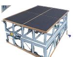 Air Float Glass Breaking Table , Glass Crusher Machine Belt Driven,Glass
