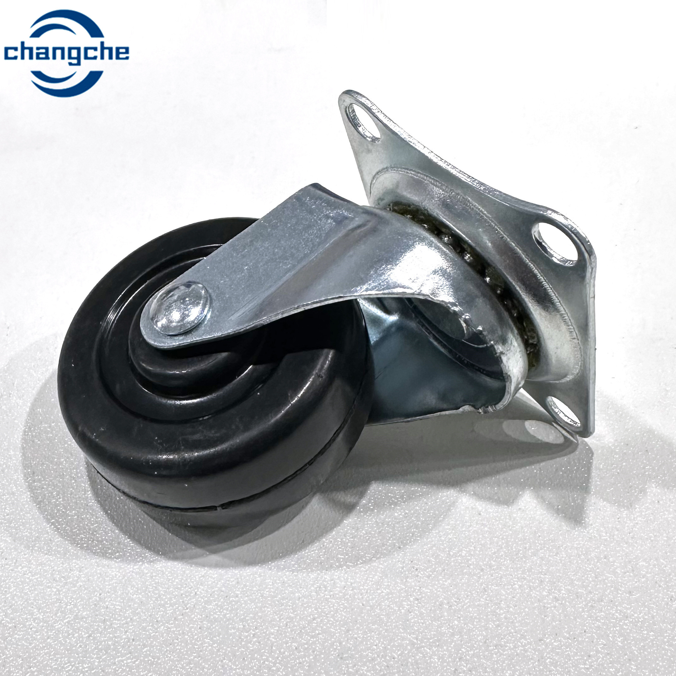 Heavy Duty Swivel 2 Inch Rubber Casters For Furniture OEM