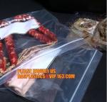 Recloseable k PE bags/ LDPE material Medicine zipper bag/ clear PE pouch, Heavy