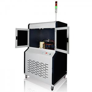 50KV Vertical Flame Test Chamber , Solid Insulation Material Electrical Test Equipment