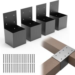 Wholesale Outdoors Patio Building Materials 3 Way Pergola Corner Bracket Metal Pergola Brackets Kits from china suppliers