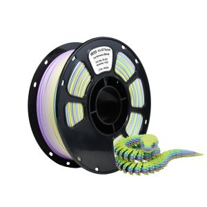 Wholesale PLA+ Filament 1kg Diameter 1.75mm Matte Macaroon Rainbow 3d Printing Filament from china suppliers