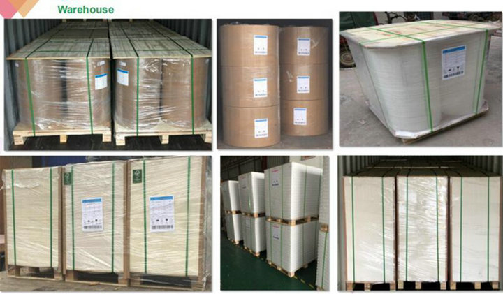 FDA FSC Food Grade Brown Kraft Paper For Paper Tray Street Food Package
