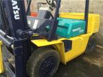 used FD50 komatsu forklift from japan with high quality three stages