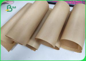Wholesale 70gsm 75gsm Natural Brown Kraft Paper Grocery Bags Material Jumbo Roll from china suppliers